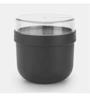 Bol à déjeuner Make & Take, 0,5 L - Gris foncé
