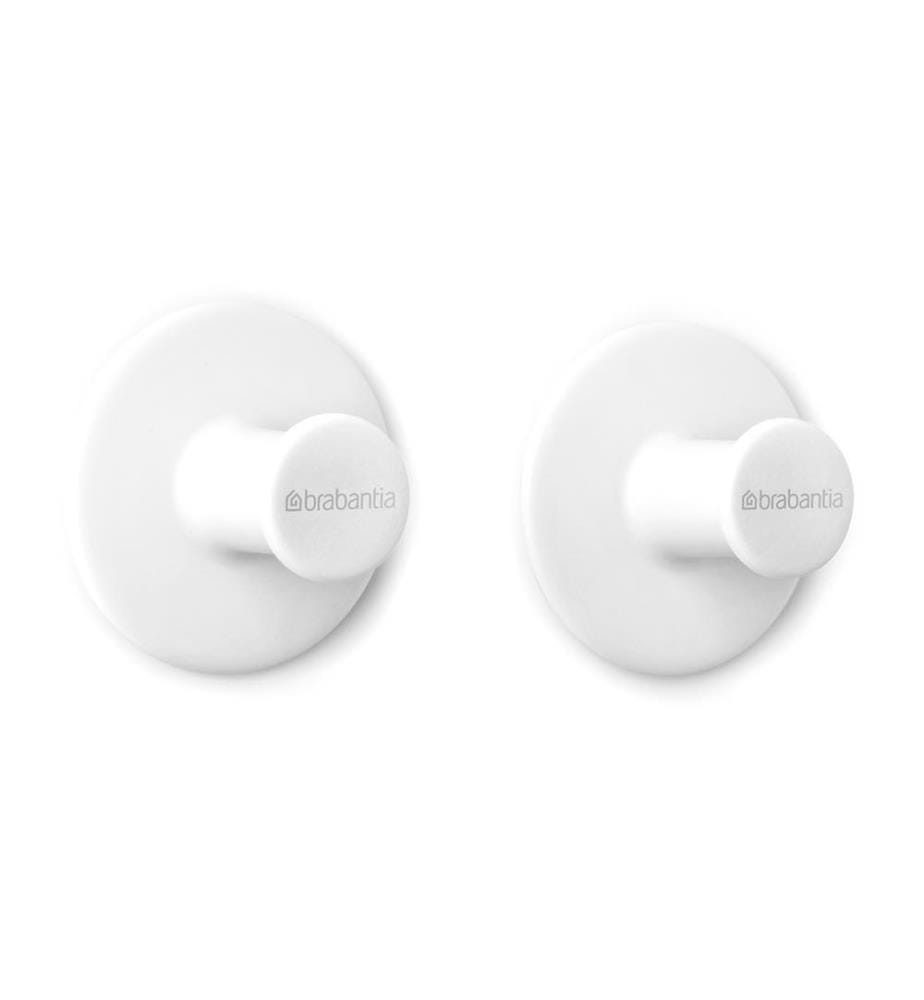 Handtuchhaken ReNew 2er Set Schrauben und Klebeband - Weiss