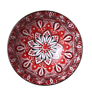 Salatschüssel Jaipur 21 cm - Rot