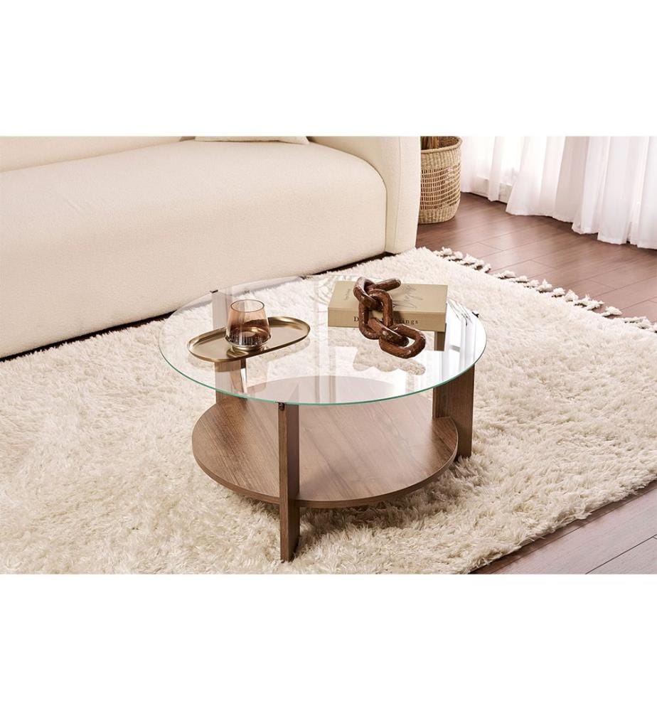 Table basse - Venezia Noyer