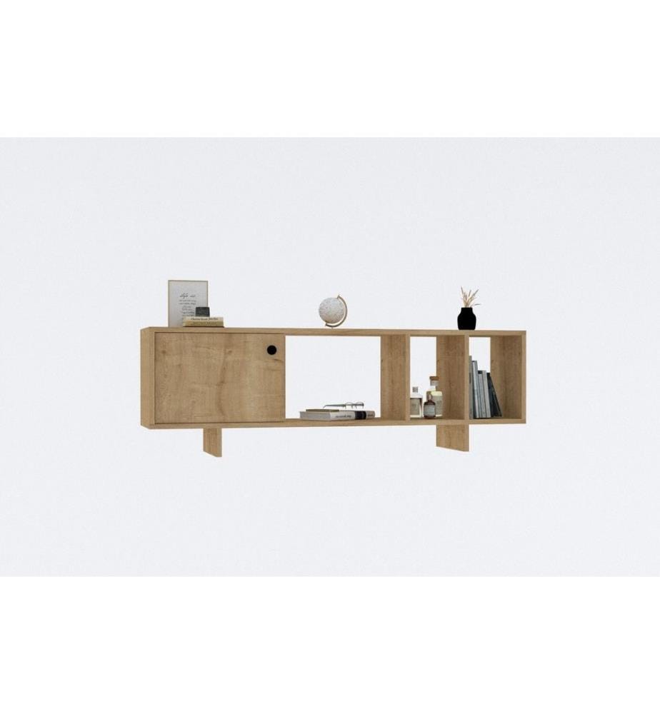 Mobile TV, Rovere, Pannello truciolare rivestito in melamina