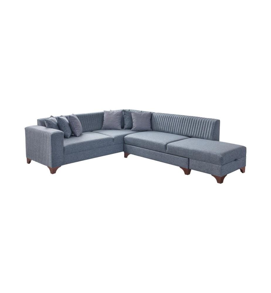 West Right corner sofa-bed - Grey