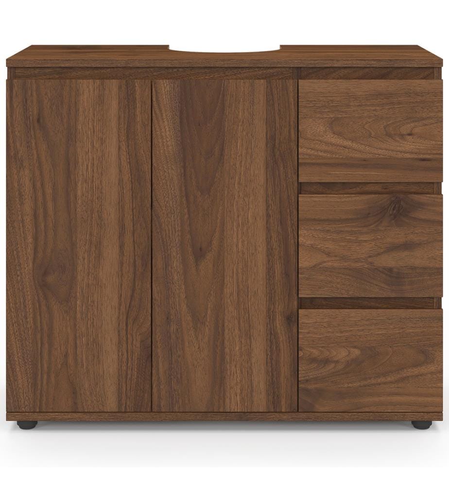 Waschtischunterschrank Tom - Braun
