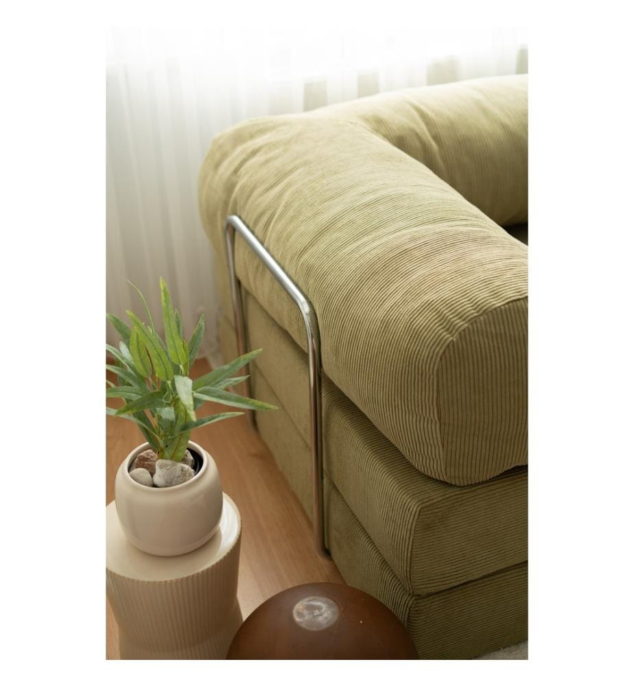 Divano letto a 3 posti Nook - Kaki