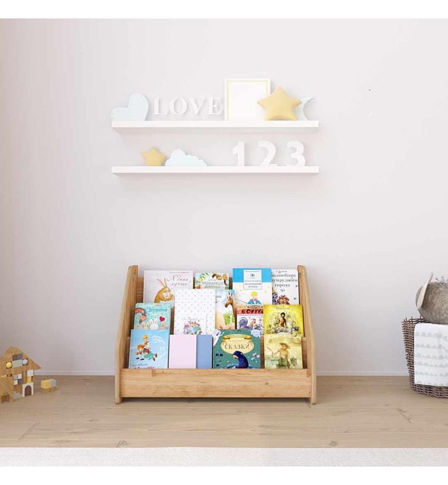 Bookshelf - White Natural