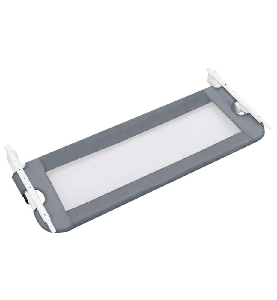 Kleinkind-Bettschutzgitter Grau 102x42 cm Polyester
