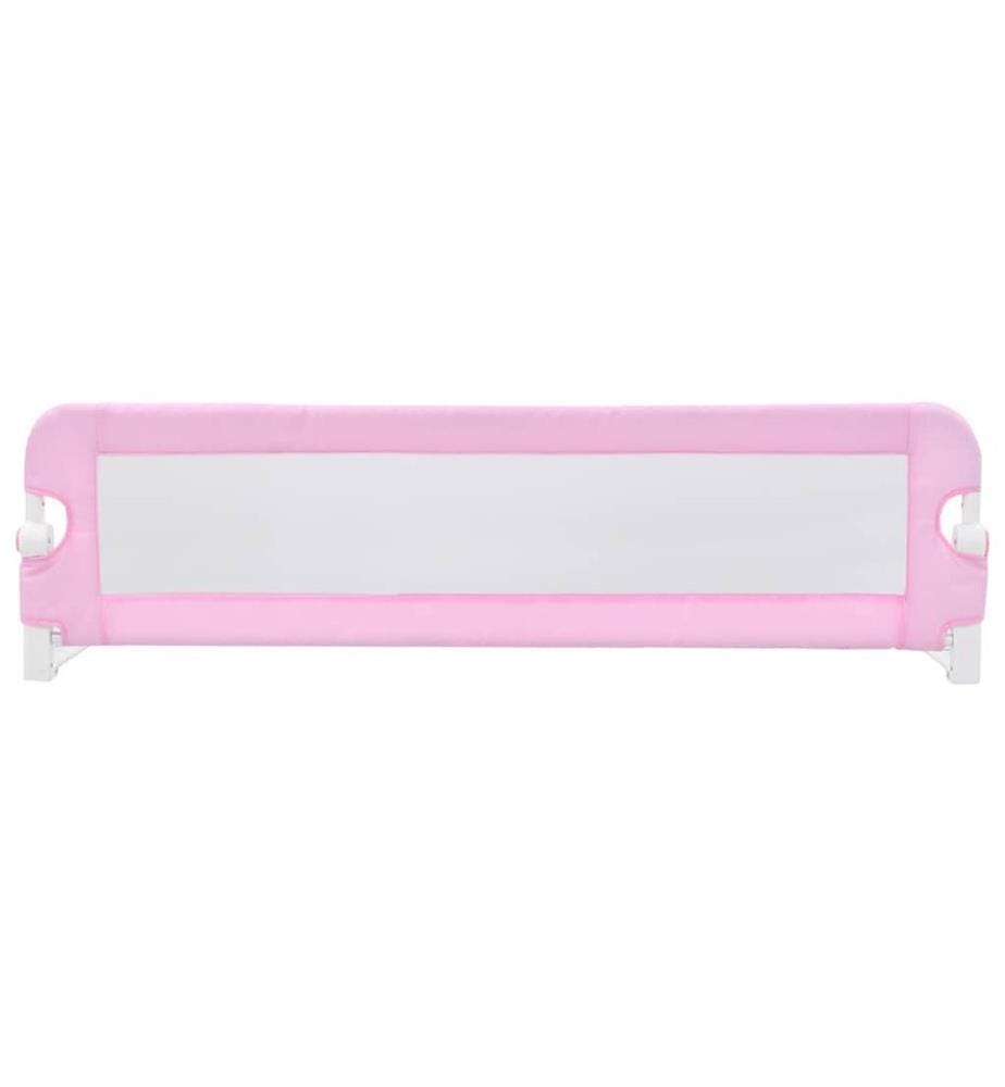 Kleinkind-Bettschutzgitter Rosa 120x42 cm Polyester