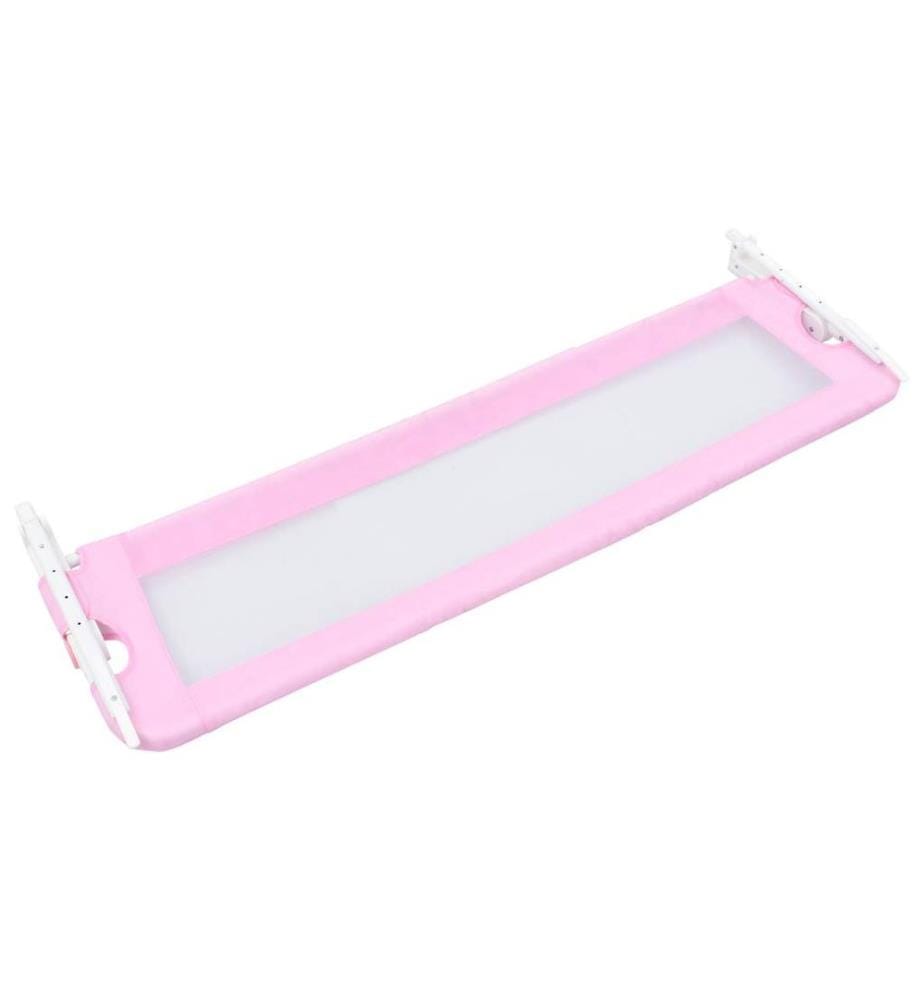 Kleinkind-Bettschutzgitter Rosa 120x42 cm Polyester
