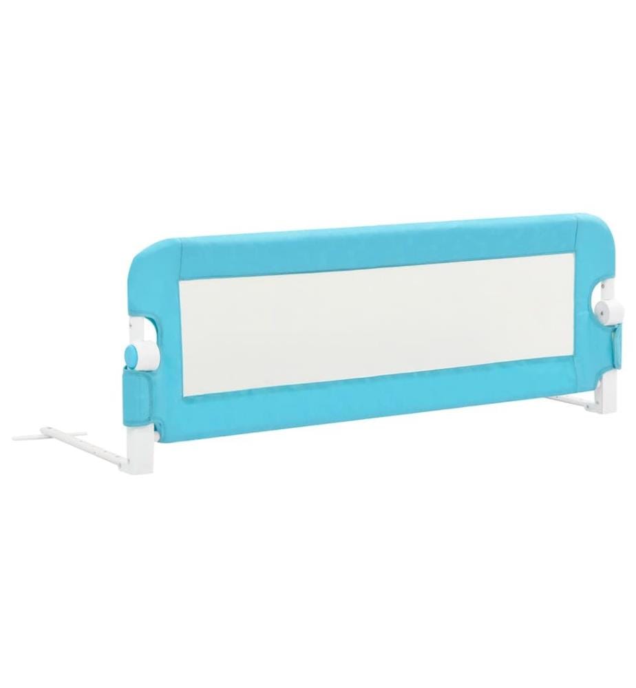 Kleinkind-Bettschutzgitter Blau 120x42 cm Polyester