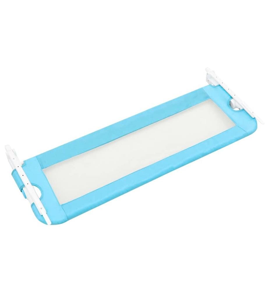 Kleinkind-Bettschutzgitter Blau 120x42 cm Polyester