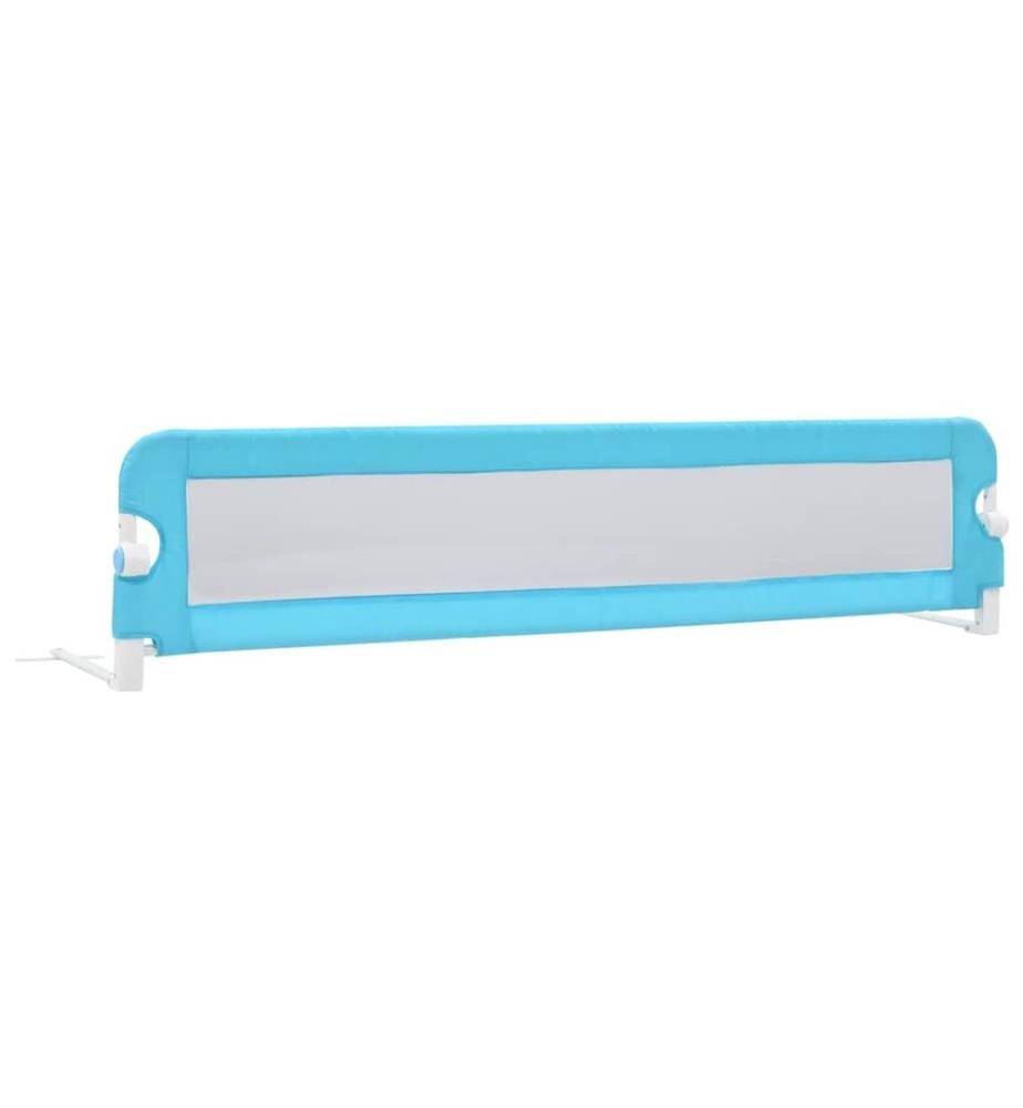 Kleinkind-Bettschutzgitter Blau 180x42 cm Polyester