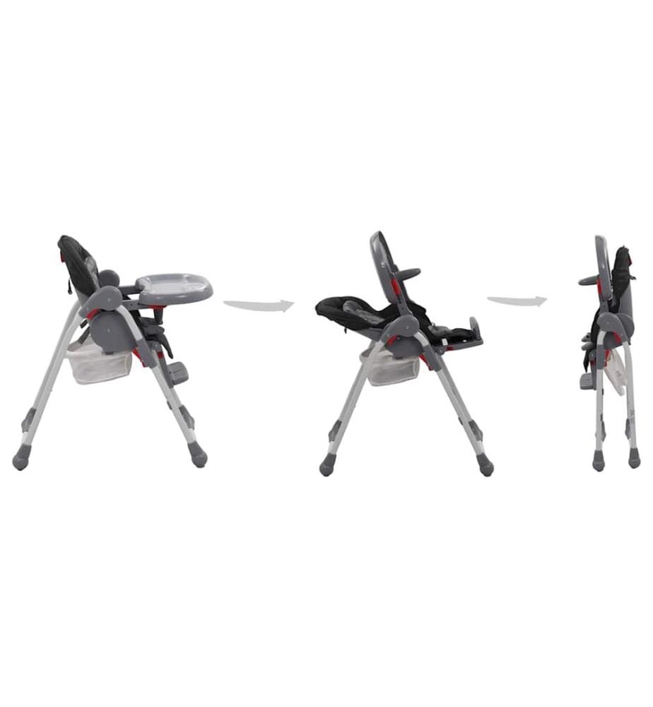 Baby-Hochstuhl Grau