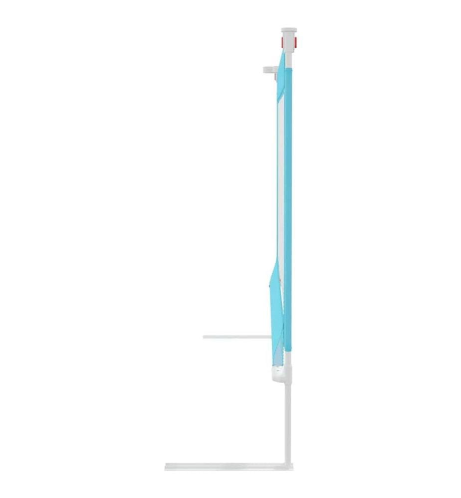 Kleinkind-Bettschutzgitter Blau 100x25 cm Stoff