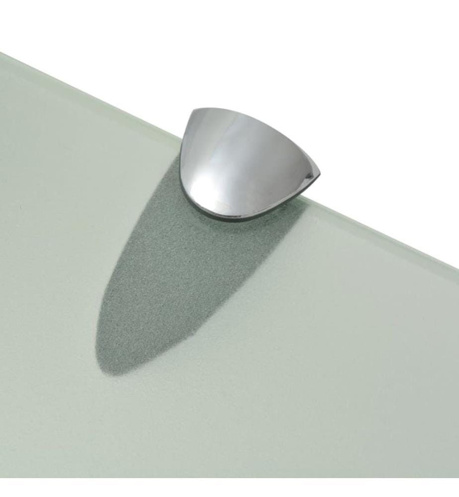 Schweberegale 2 Stk. Glas 60x20 cm 8 mm