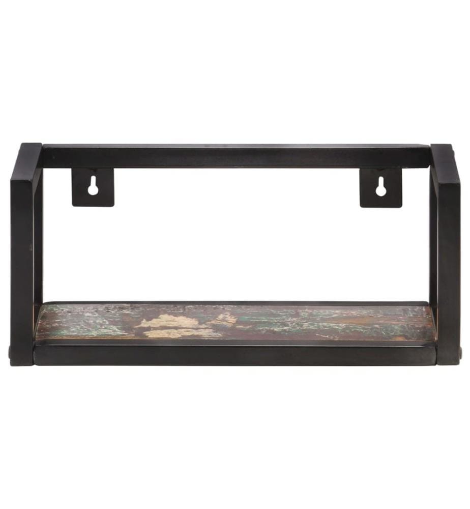 Wandregale 2 Stk. 40 cm Altholz Massiv