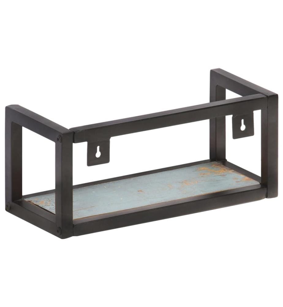 Wandregale 2 Stk. 40 cm Altholz Massiv