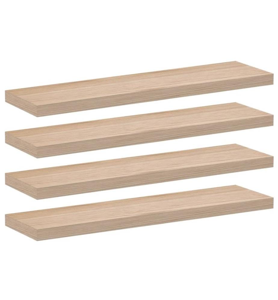 Schweberegale 4 Stk. 90x23,5x4 cm Holzwerkstoff