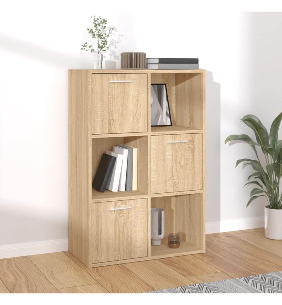 Lagerschrank Sonoma-Eiche 60x29,5x90 cm Holzwerkstoff
