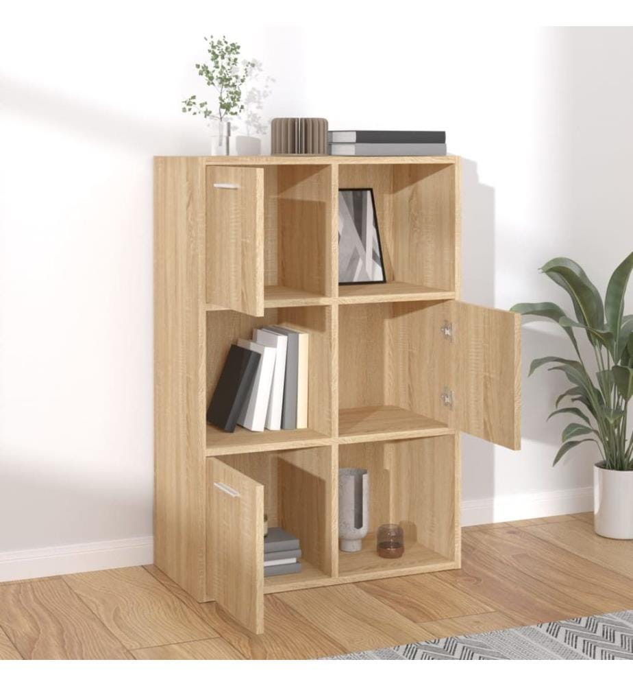 Lagerschrank Sonoma-Eiche 60x29,5x90 cm Holzwerkstoff
