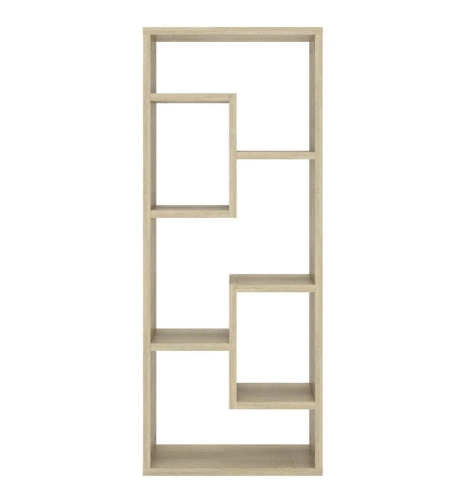 Wandregal Sonoma-Eiche 36x16x90 cm Holzwerkstoff