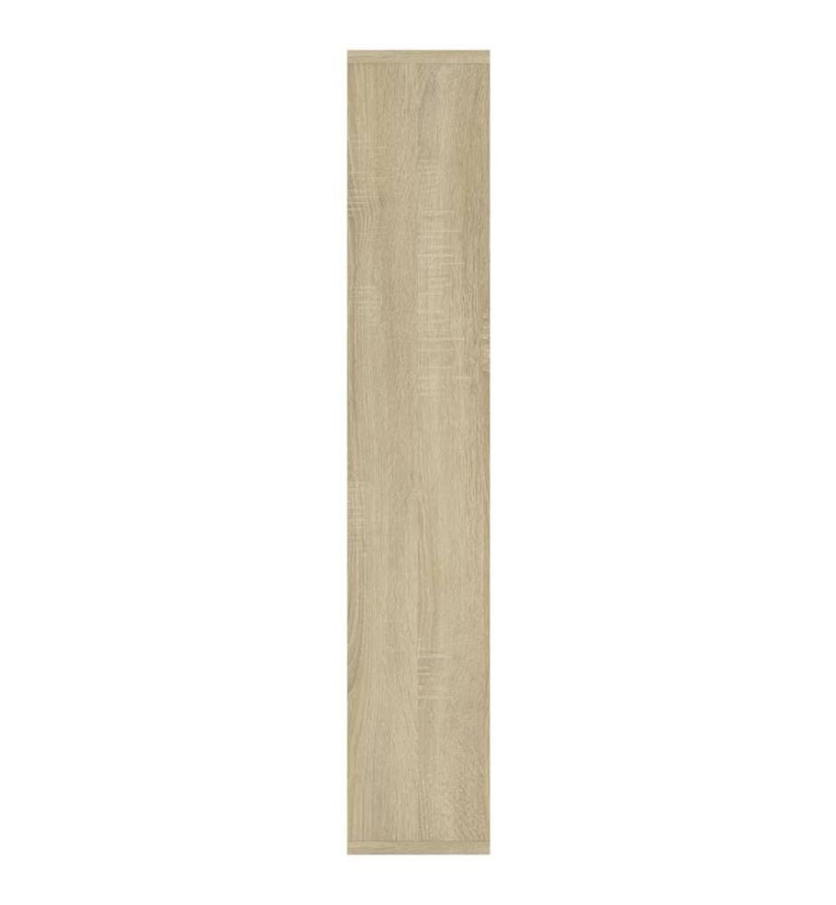 Wandregal Sonoma-Eiche 36x16x90 cm Holzwerkstoff