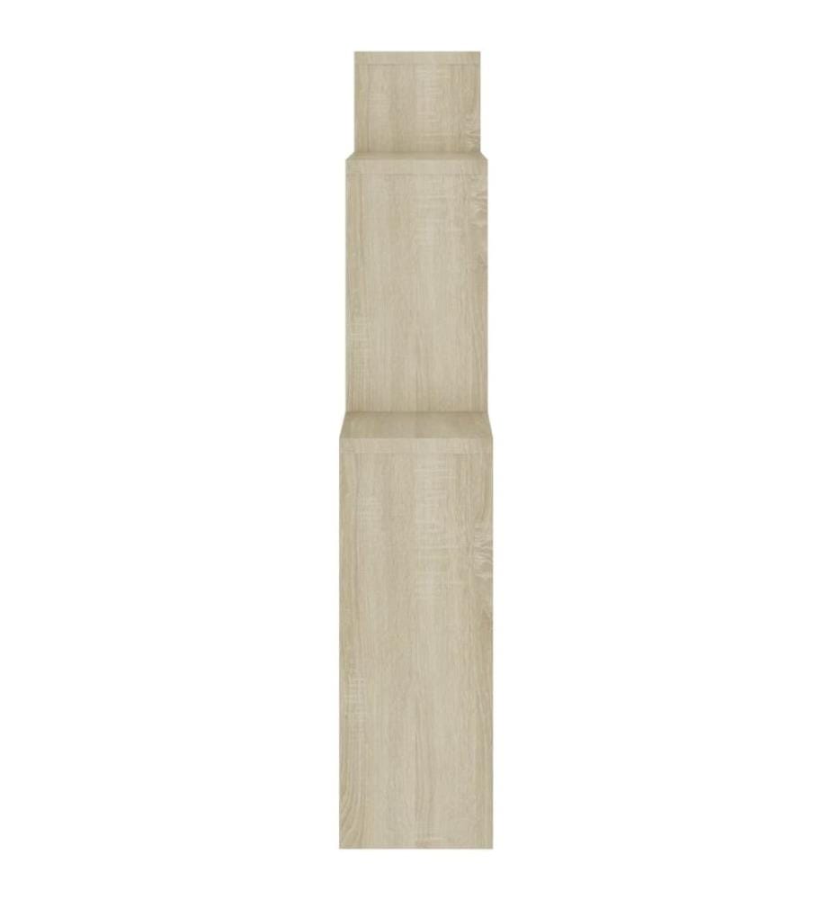 Würfelregal Sonoma-Eiche 80x15x78,5 cm Holzwerkstoff