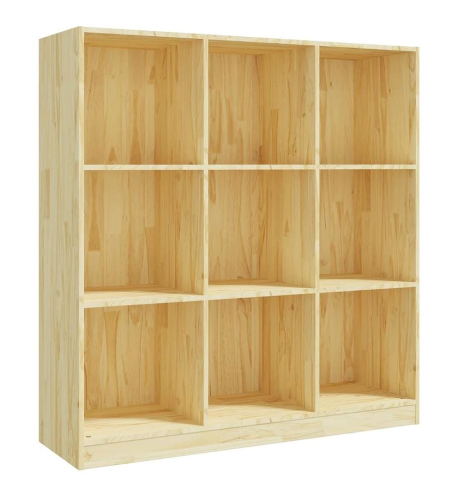 Bücherregal/Raumteiler 104x33,5x110 cm Massivholz Kiefer