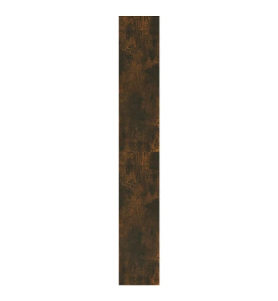 Bücherregal/Raumteiler Räuchereiche 80x30x198 cm Holzwerkstoff