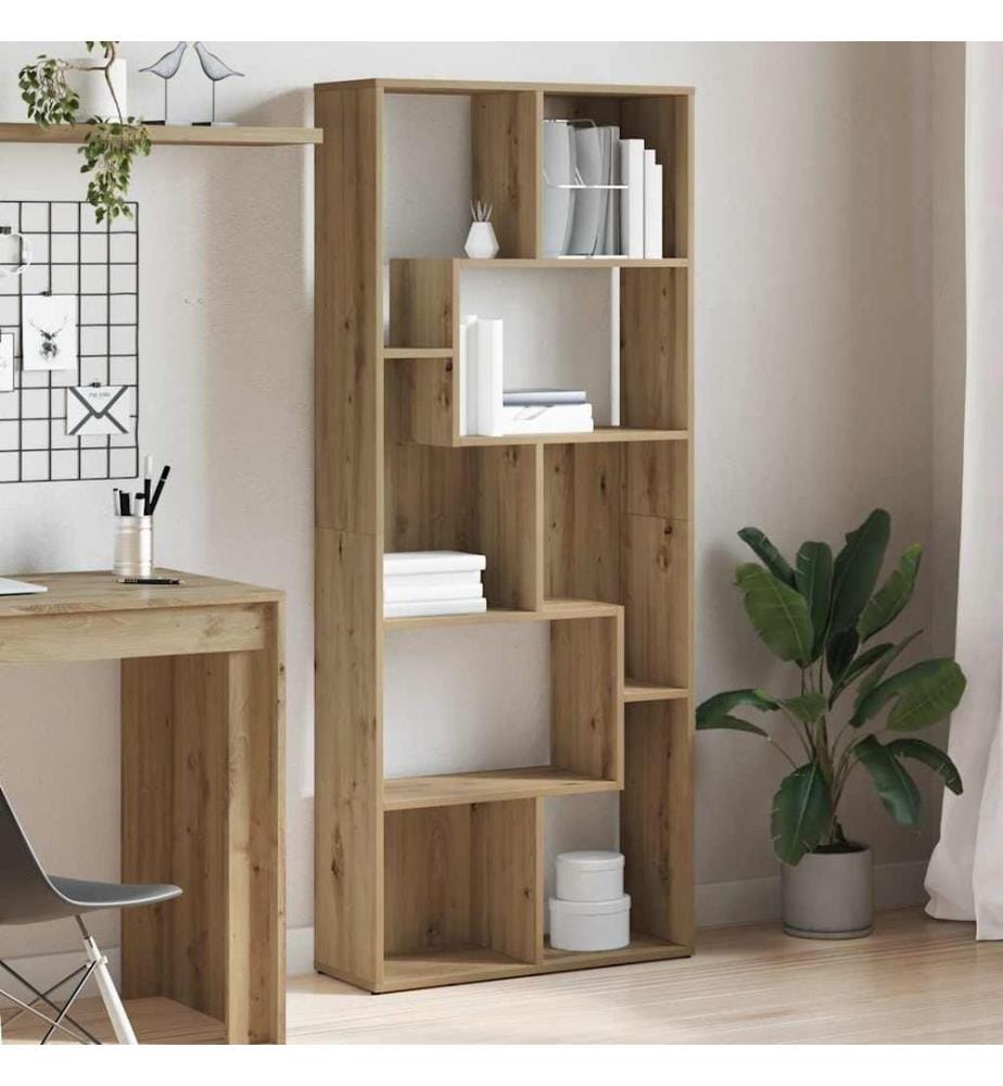 Bücherregal Artisan Eiche 67 x 24 x 161 cm Holzwerkstoff