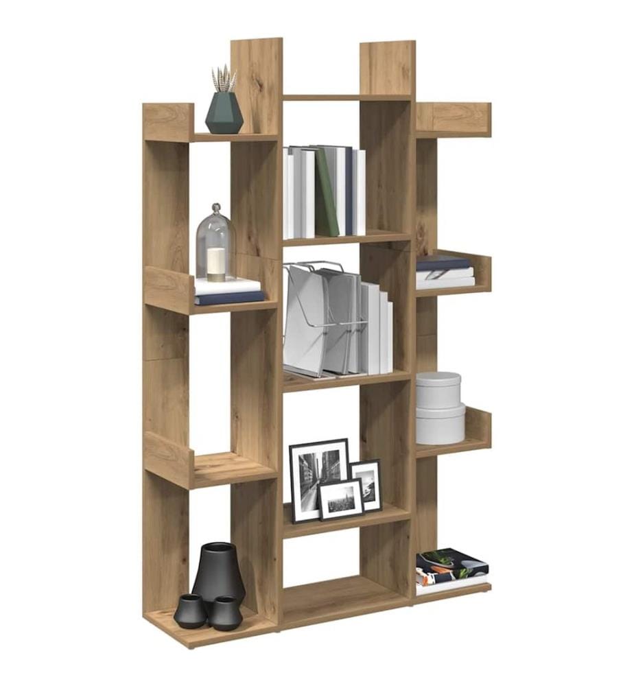 Bücherregal Artisan-Eiche 86x25,5x140 cm Holzwerkstoff