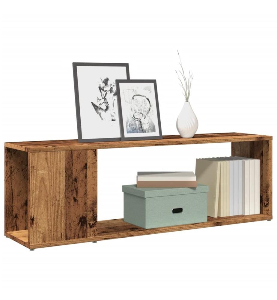 TV-Schrank Altholz-Optik 100x24x32 cm Holzwerkstoff