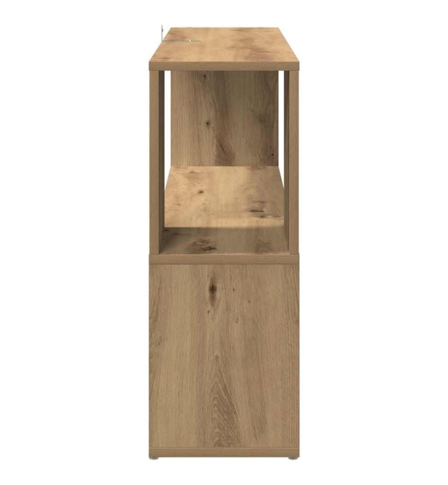 Bücherregal Artisan-Eiche 100x24x63 cm Holzwerkstoff