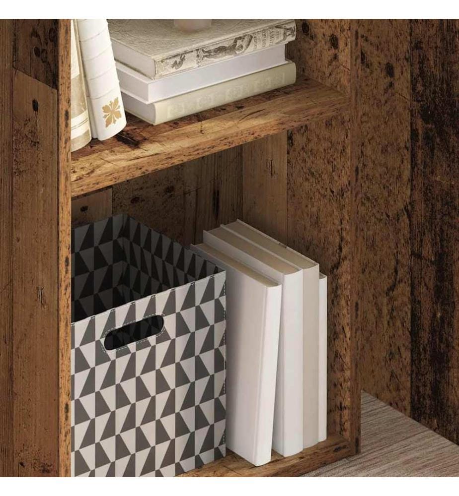 Bücherregal Altholz-Optik 40x30x77 cm Holzwerkstoff