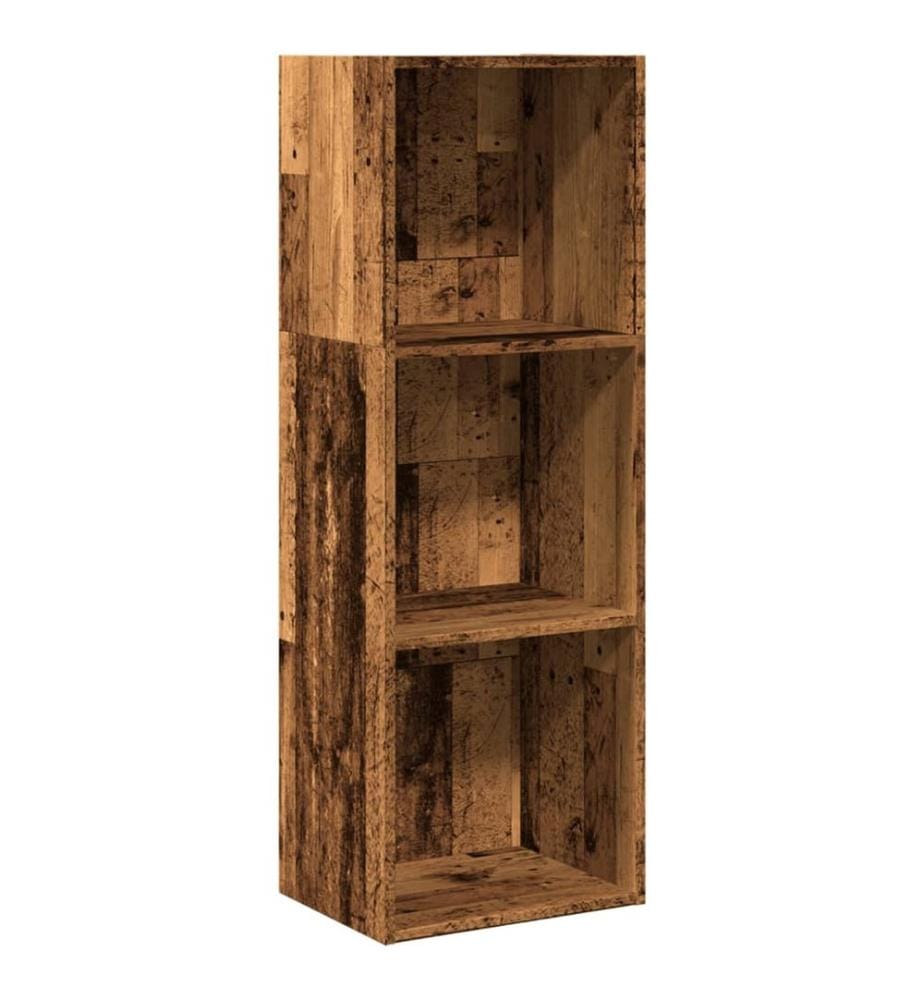 Bücherregal Altholz-Optik 40x30x114 cm Holzwerkstoff
