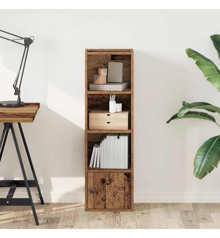 Bücherregal Altholz-Optik 31x24x102 cm Holzwerkstoff