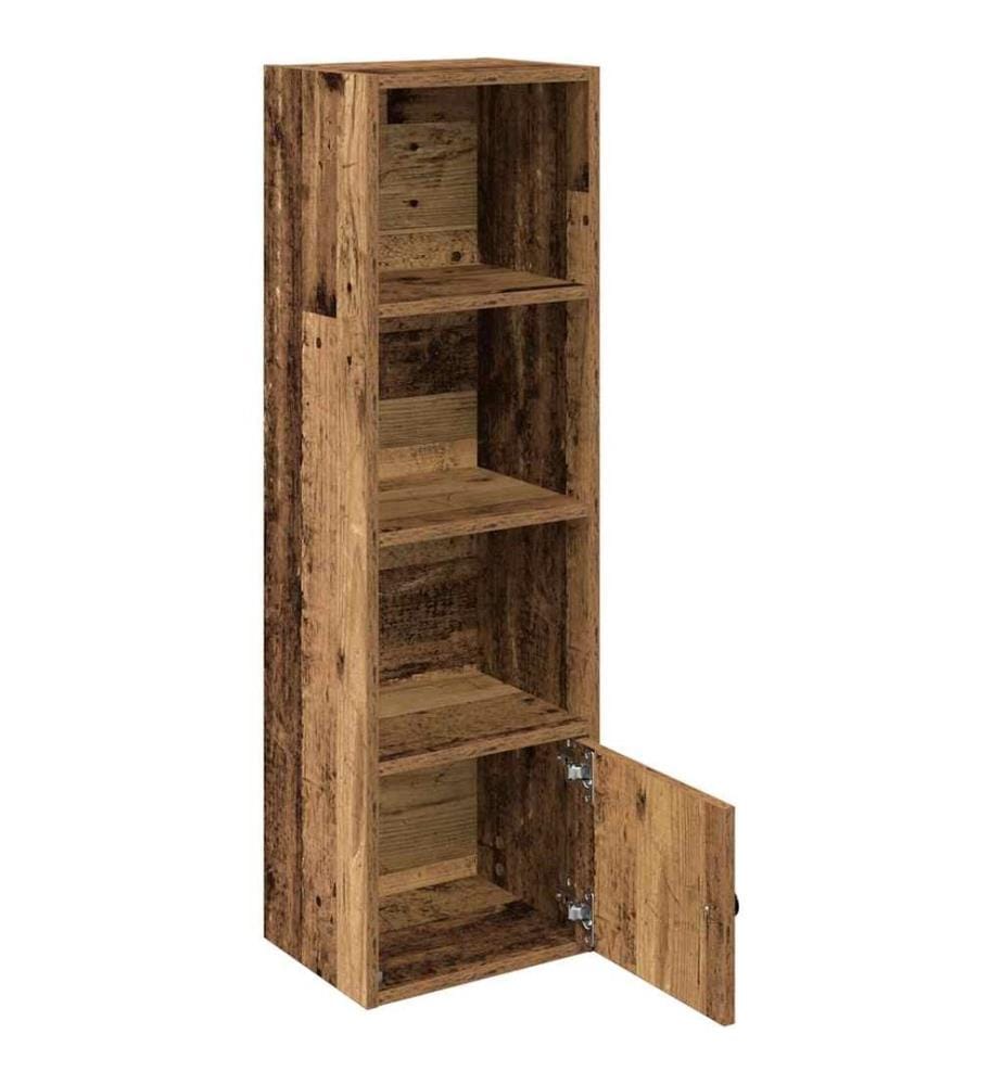 Bücherregal Altholz-Optik 31x24x102 cm Holzwerkstoff