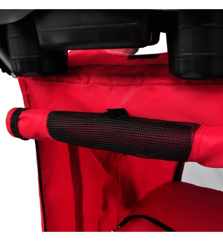 Poussette pour chiens Rouge