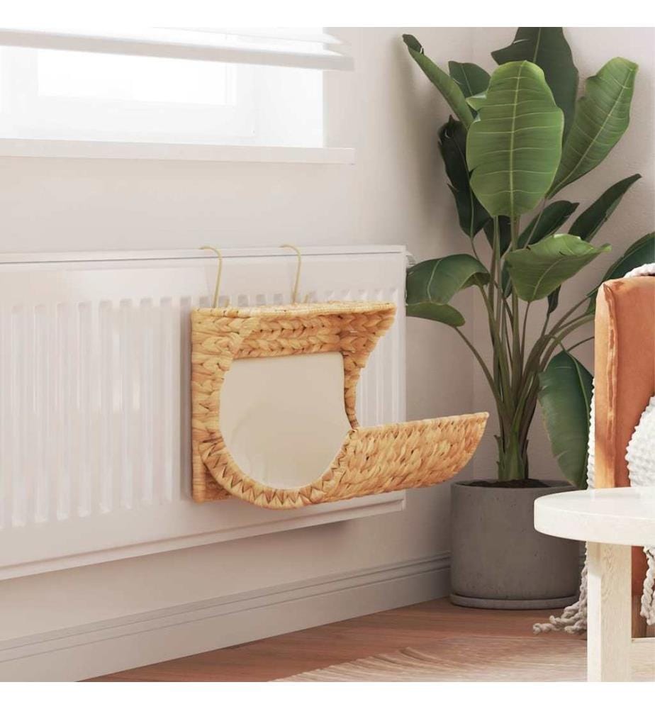 Lit pour chats avec coussin Jacinthe d'eau 37 x 20 x 20 cm