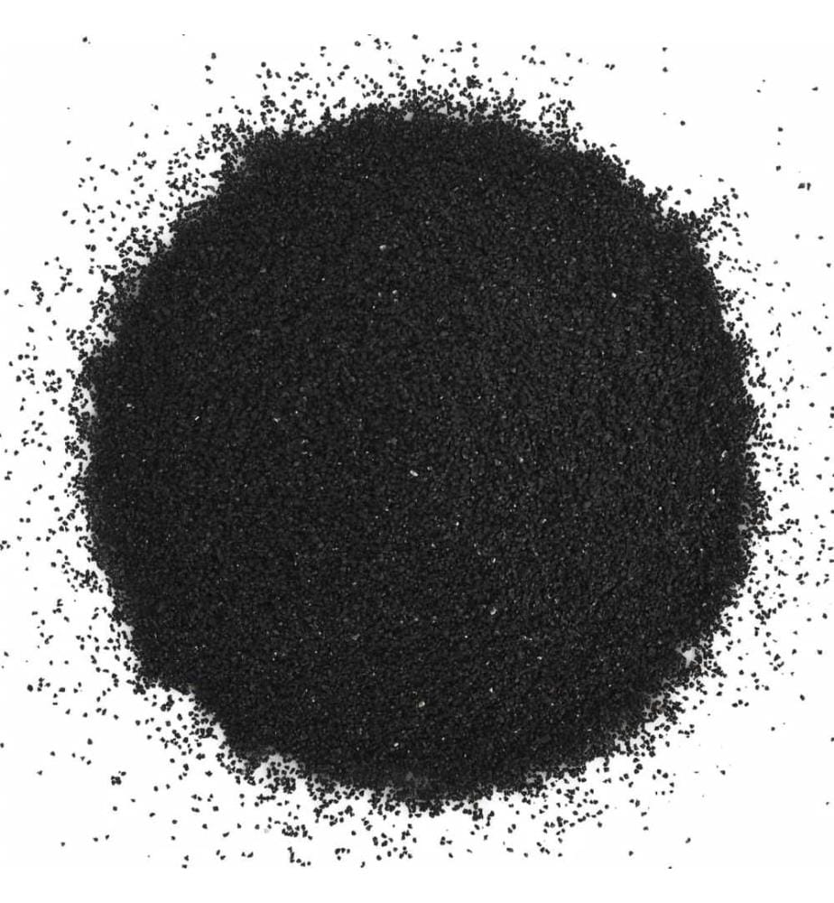 Sable pour aquarium 25 kg noir 0,2-2 mm