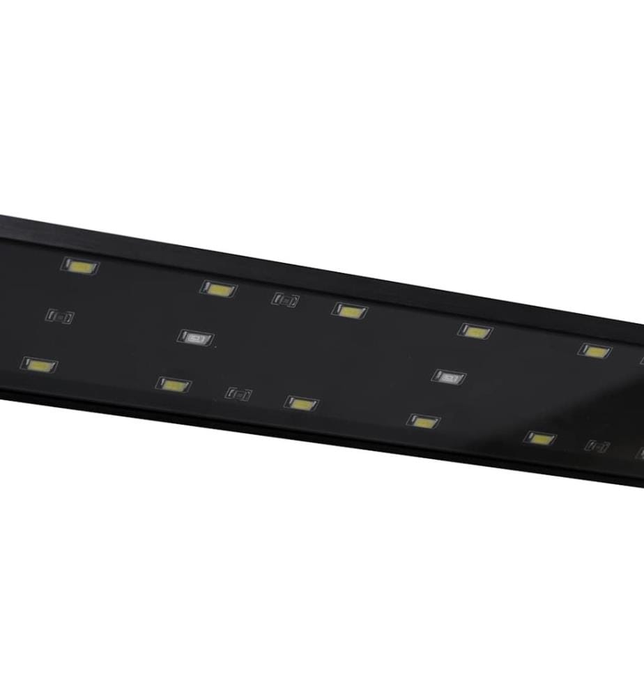 Lampe à LED d'aquarium avec pince 25-45 cm Bleu et blanc