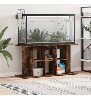 Aquariumständer Räuchereiche 120x40x60 cm Holzwerkstoff