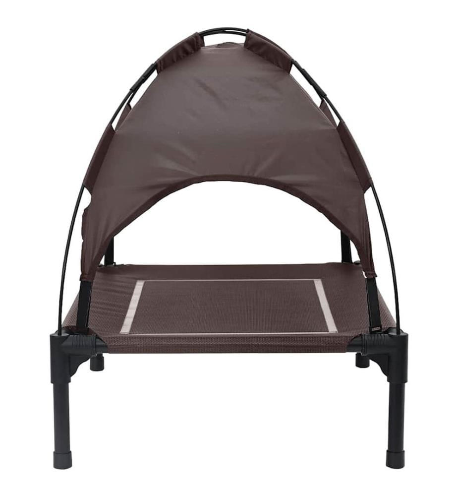 Lit pour Chien Marron 71 x 64 x 71 cm Acier