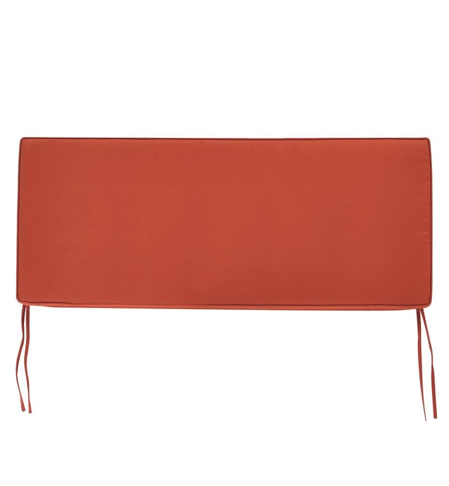 Bench Seat Pad Cushion SOVANA 45 x 110 cm Dark Red