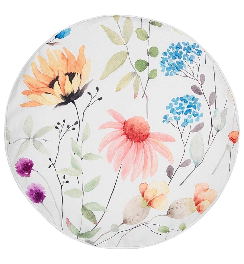 Set of 2 Outdoor Cushions MONESI Floral Pattern 40 x 40 cm Multicolour
