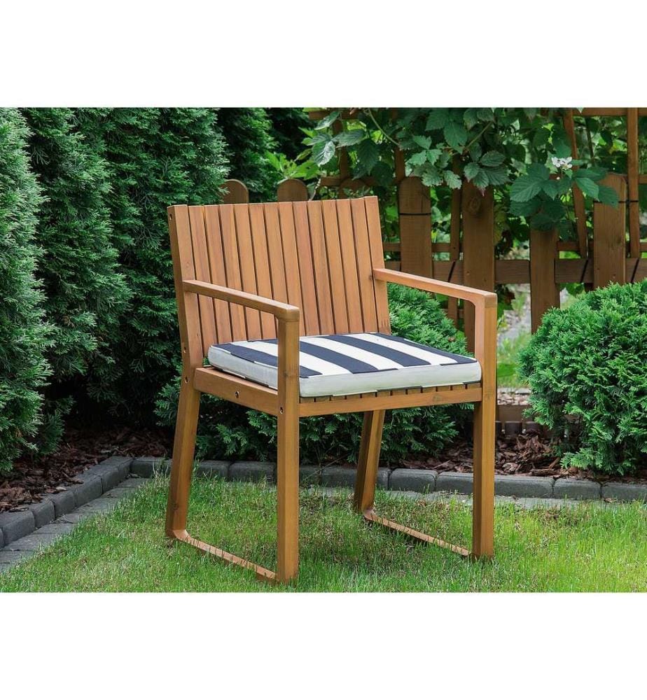 Cuscino per sedia SASSARI 46 x 46 cm Blu marino