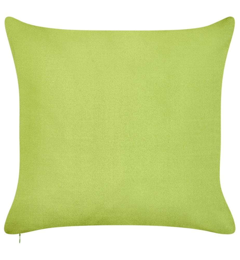 Set di 2 cuscini da esterno SEASIDE Trama di piante 45 x 45 cm Verde