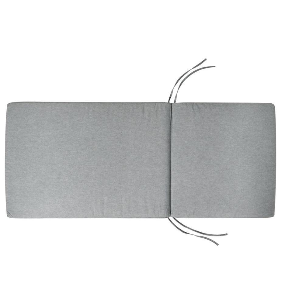 Lot de 6 coussins de jardin JAVA/AMANTEA PREMIUM 50 x 70 cm Mélange de gris