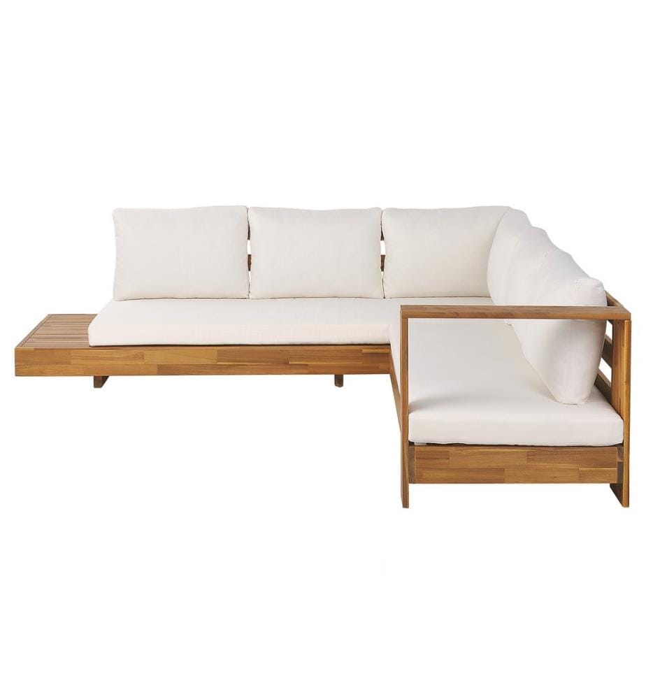 Ensemble de housses de coussins d'extérieur MARETTIMO Blanc cassé