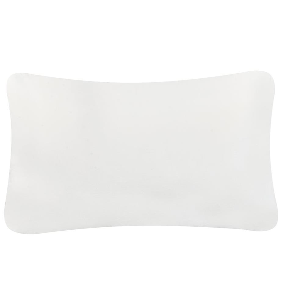 Set di 2 cuscini da esterno GLIMMER Trama di piante 30 x 50 cm Blu
