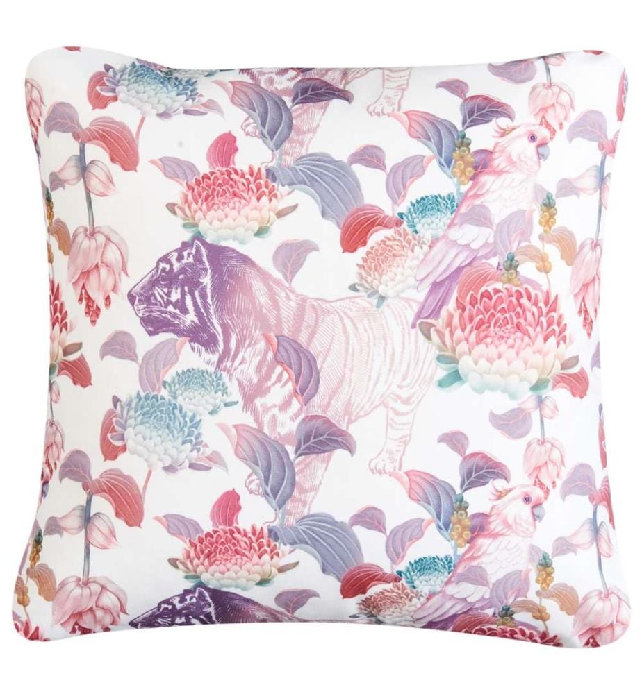 Set of 3 Outdoor Cushions VIVID Floral Pattern Multicolour